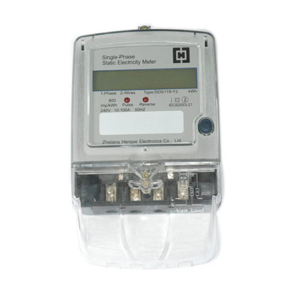 Single phase electronic energy meter