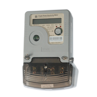 Single phase multi-rate electronic energy meter