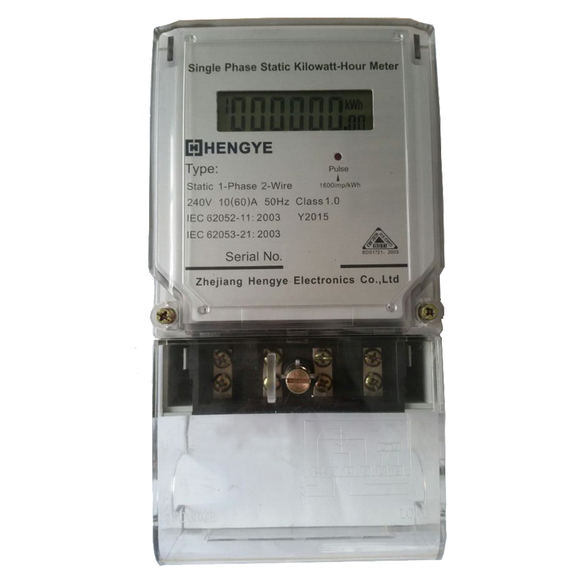 Single Phase Static Kilowatt-Hour Meter
